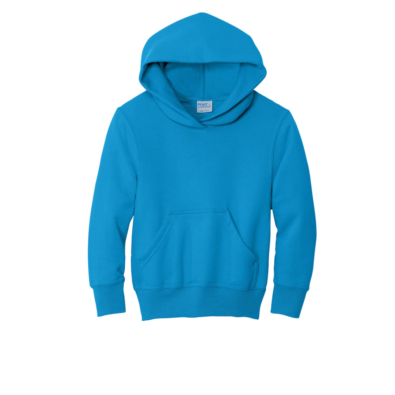 Port & Company® Colors Youth Core Fleece Pullover Hooded Sweatshirt